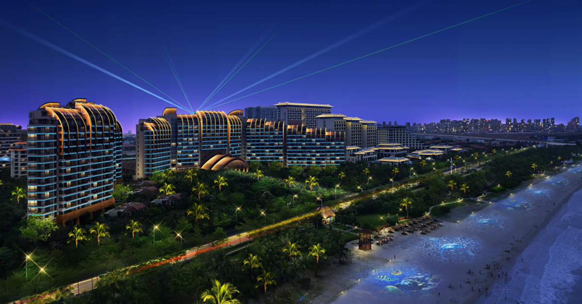 Sanya Bay Light Show Solution